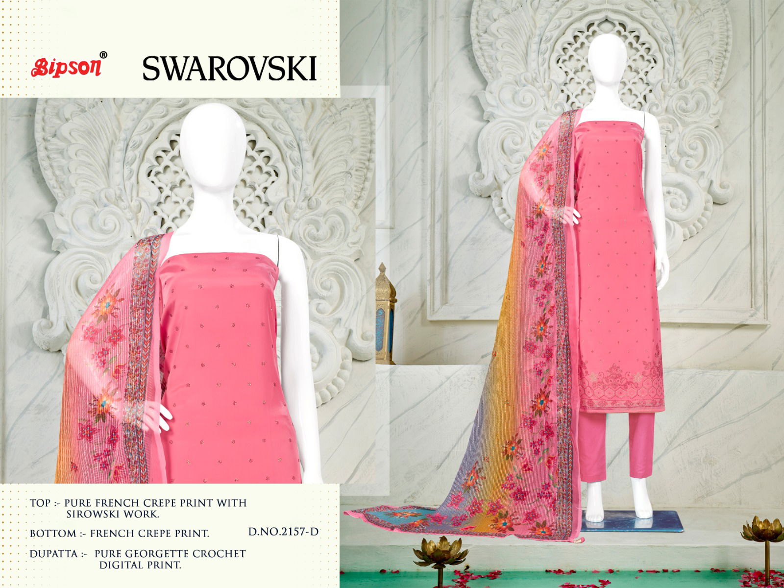 Swarovski 2157 By Bipson Designer Salwar Suit Catalog